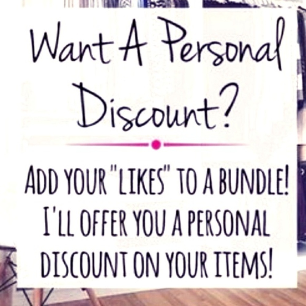 ADD YOUR LIKES TO A BUNDLE :) :) :)